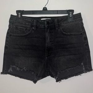 BRAND NEW- Silver Dollar Boutique Black Denim Shorts